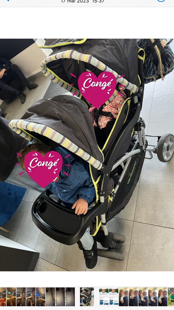 Poussette double 80 Wattrelos (59)