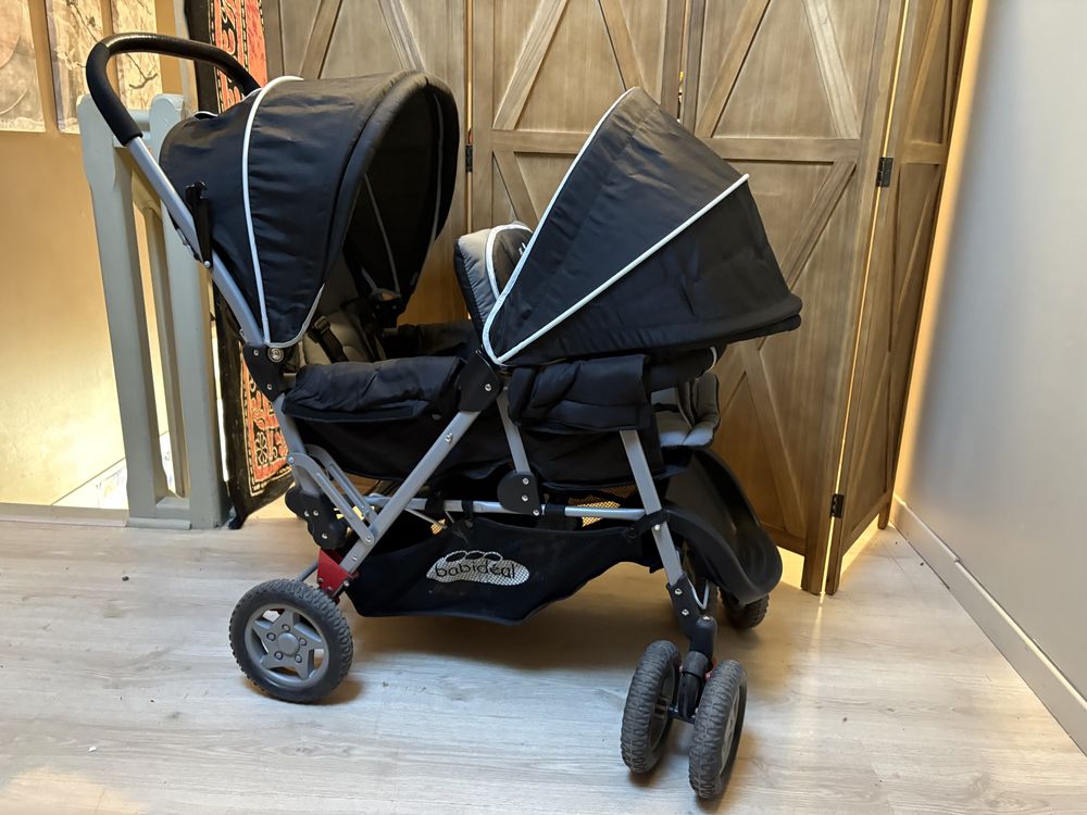 Poussette jumelle 60 Charras (16)