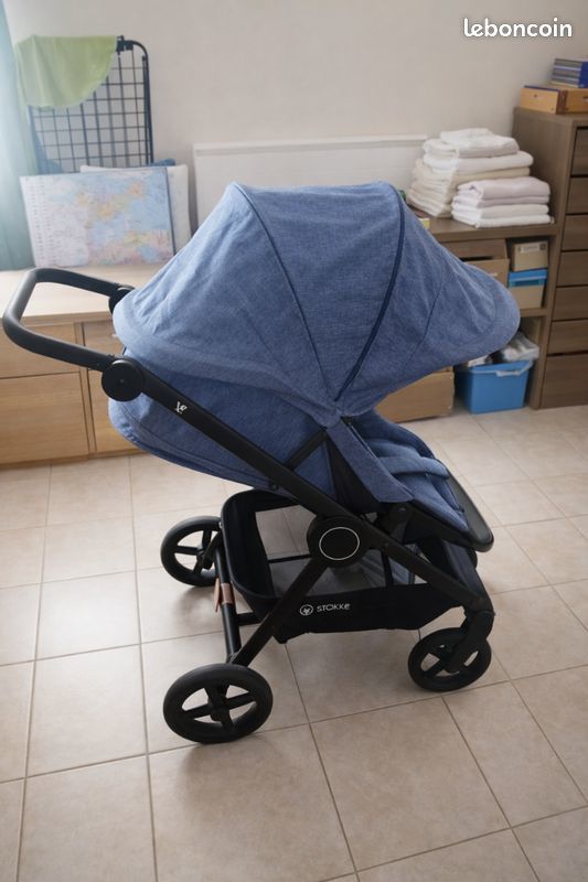 Poussette Stokke Beat bleu 200 Montrevel-en-Bresse (01)
