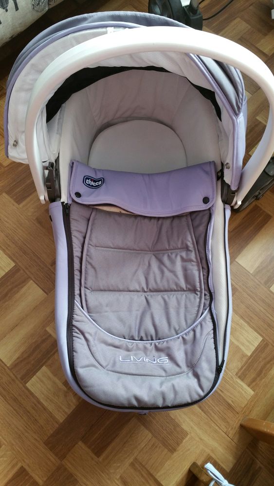 poussette chicco trio mauve