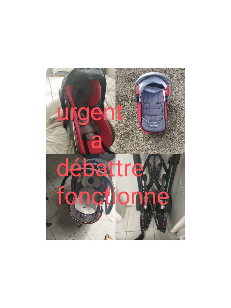 Poussette trio Chicco 75 Saumur (49)