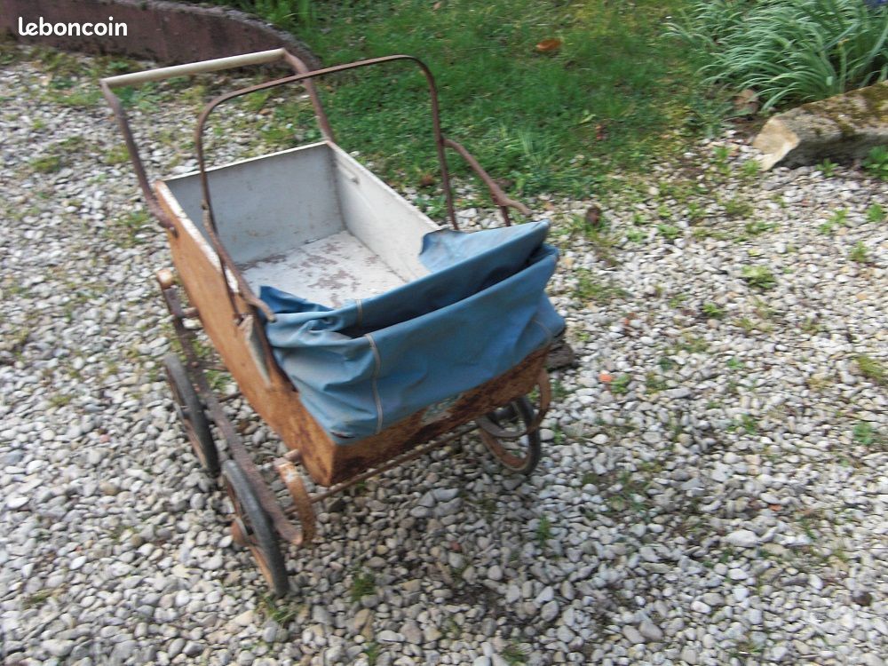 2 Poussettes landau ancienne 50 Ingr� (45)