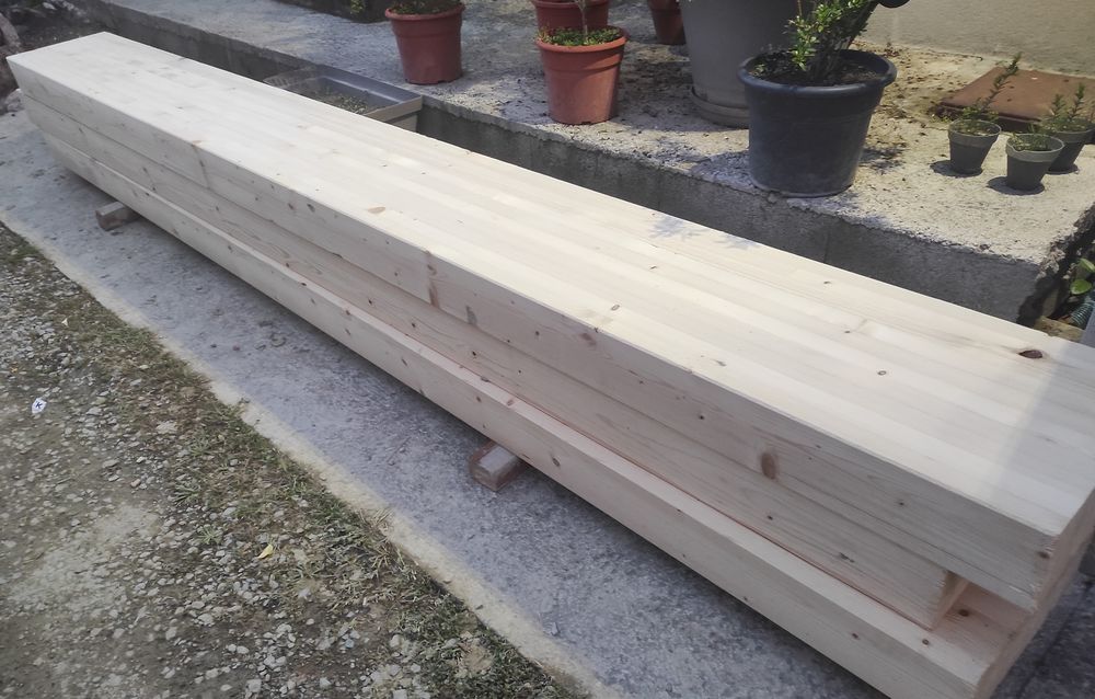 Poutres lamell� coll� 140 x 400 mm (4m) 200 Poussan (34)