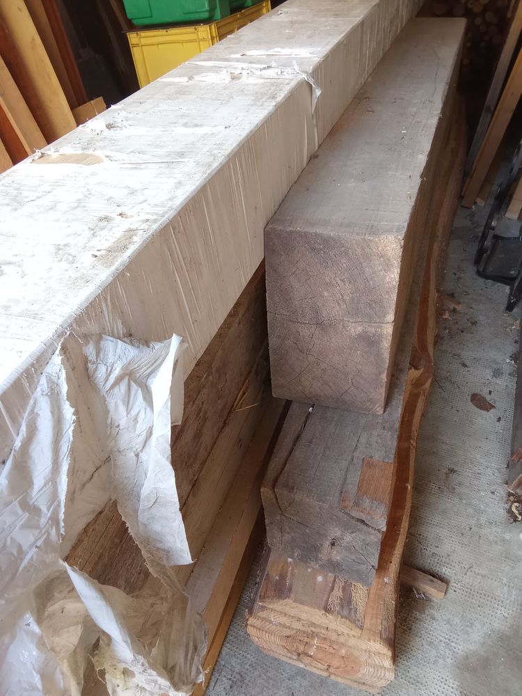  poutres neuve en ch�ne , sapin et lamell� coll� 10 Seloncourt (25)