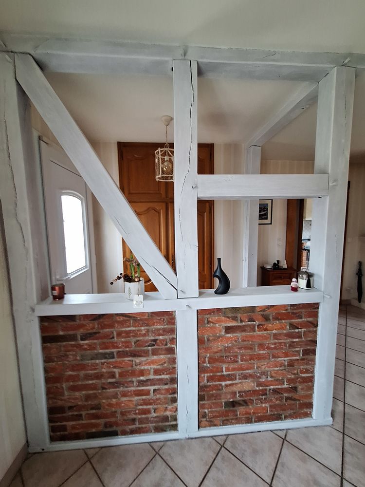 Poutres pour entr�e en ch�ne massif 250 Boigny-sur-Bionne (45)