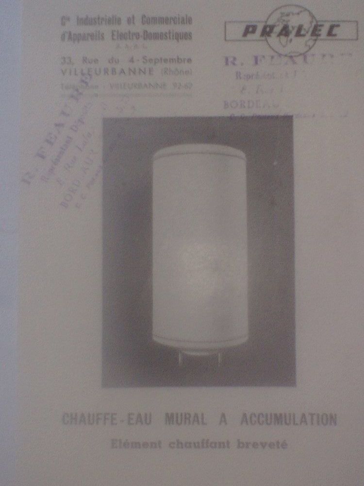 Pralec Cie Indus Appareil elec-domestique Villeurbanne Rh�ne 0 N�rac (47)