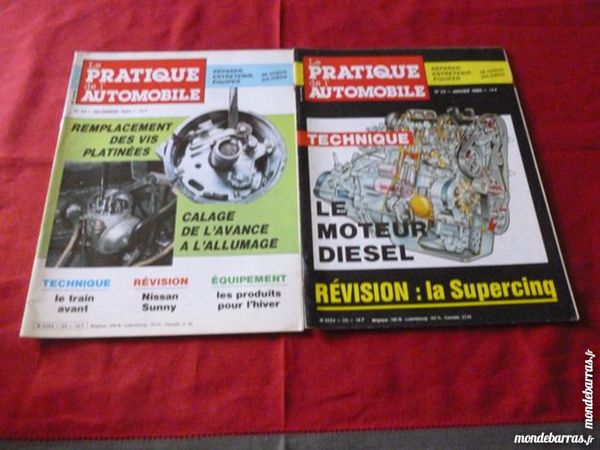 Pratique de l'automobile d�c 1985, janv 1986 1 Thiais (94)