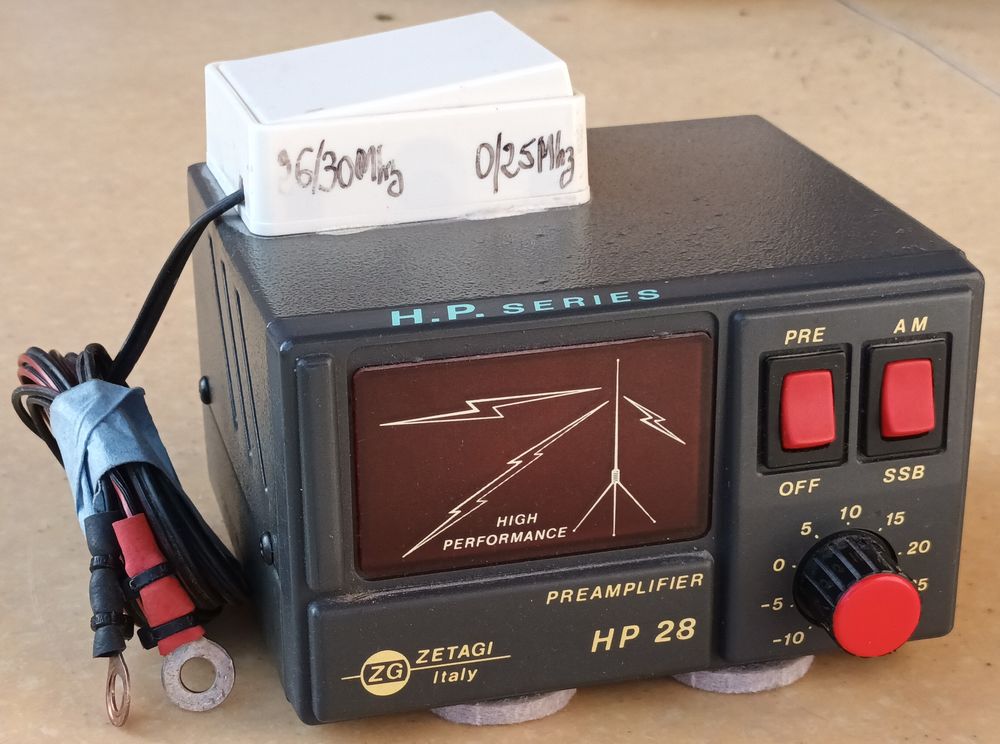Pr�ampli d'antenne Zetagi HP28 0 Romagnieu (38)
