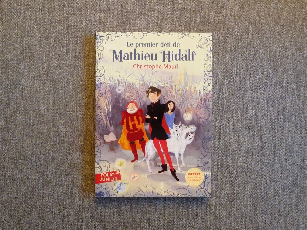 Le Premier D�fi de Mathieu Hidalf- Christophe Mauri- Folio 3 Paris 15 (75)
