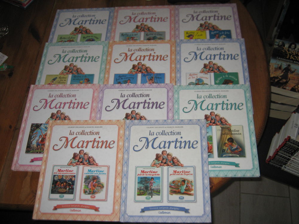 lot des 22 premiers MARTINE en 11 albums doubles COLLECTION INT2GRALE D'ORIGINE 30 C�zy (89)