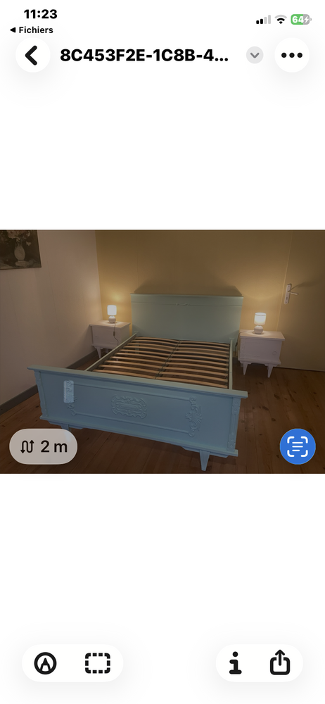 pr�s  Coutras Sommier � lattes tr�s bonne qualit� 140x190 en 45 Lagorce (33)