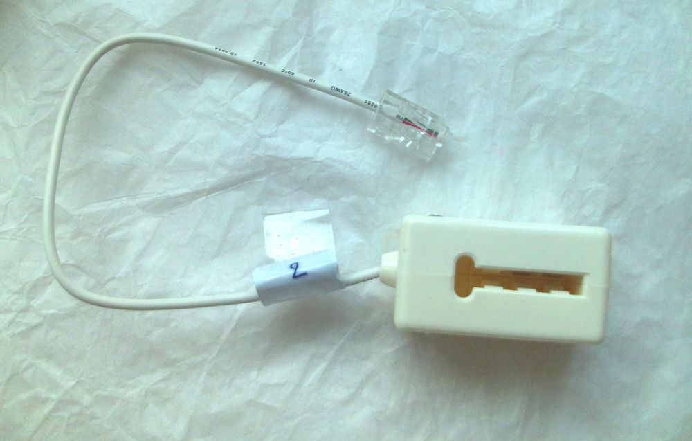 Prise t�l�phone - cordon RJ11 1 Villeurbanne (69)