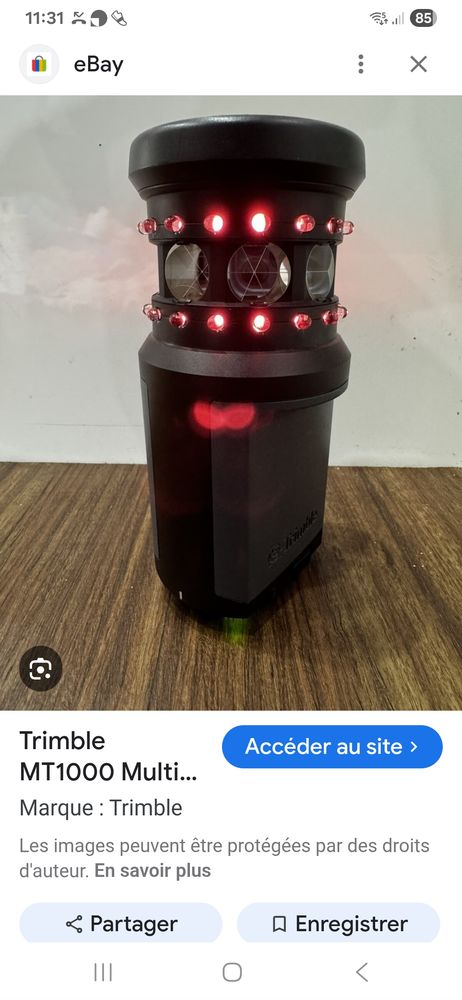 Prisme trimble 1000 Giel-Courteilles (61)