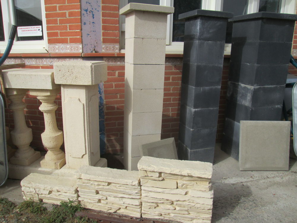 PRODUITS BETON- BOISSEAUX �DESSUS DE MUR- BORDURE-AMENAGEMENT JARDIN etc� 1 Saint-Porquier (82)