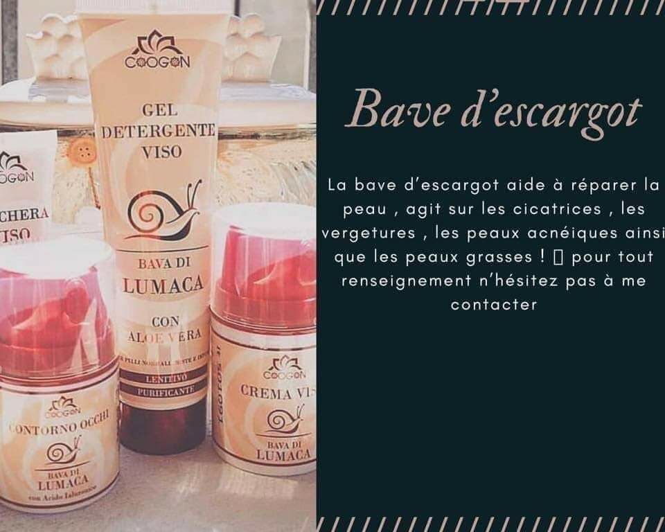 produits cosm�tiques la Gamme �  base escargot %100 bio. 1 Boulay-Moselle (57)