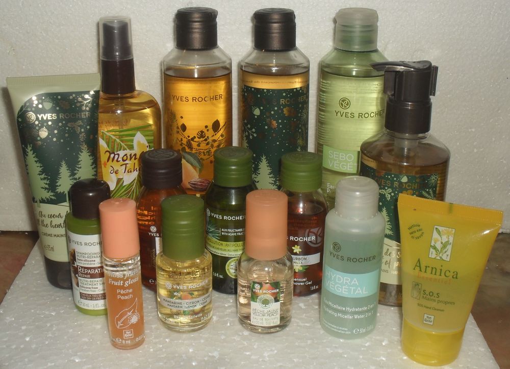 15 produits soins de beaut� Yves Rocher. 80 Montreuil (93)