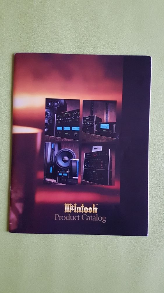 PRODUT CATALOG * MC INTOSH 0 Toulouse (31)