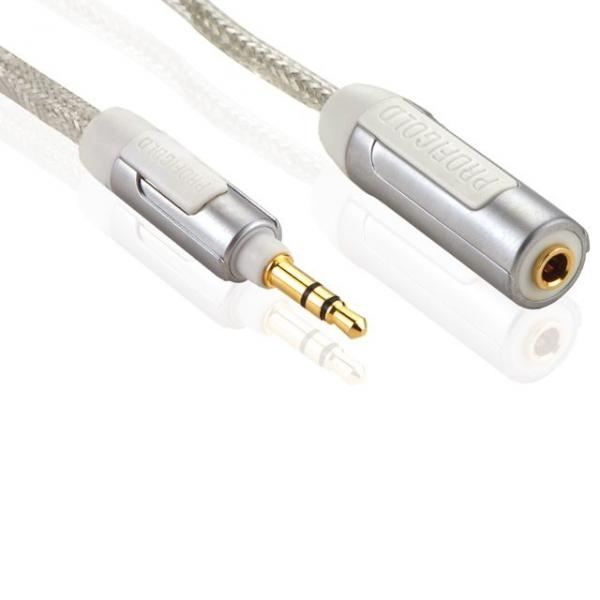 PROFIGOLD PROI3602
C�ble prolongateur Jack 3.5 M�le/Femelle 5 Plumergat (56)