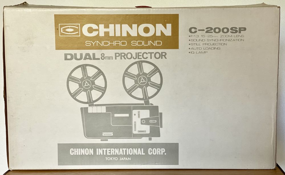Projecteur CHINON dual 8 mm C 200 SP 80 Jou�-l�s-Tours (37)
