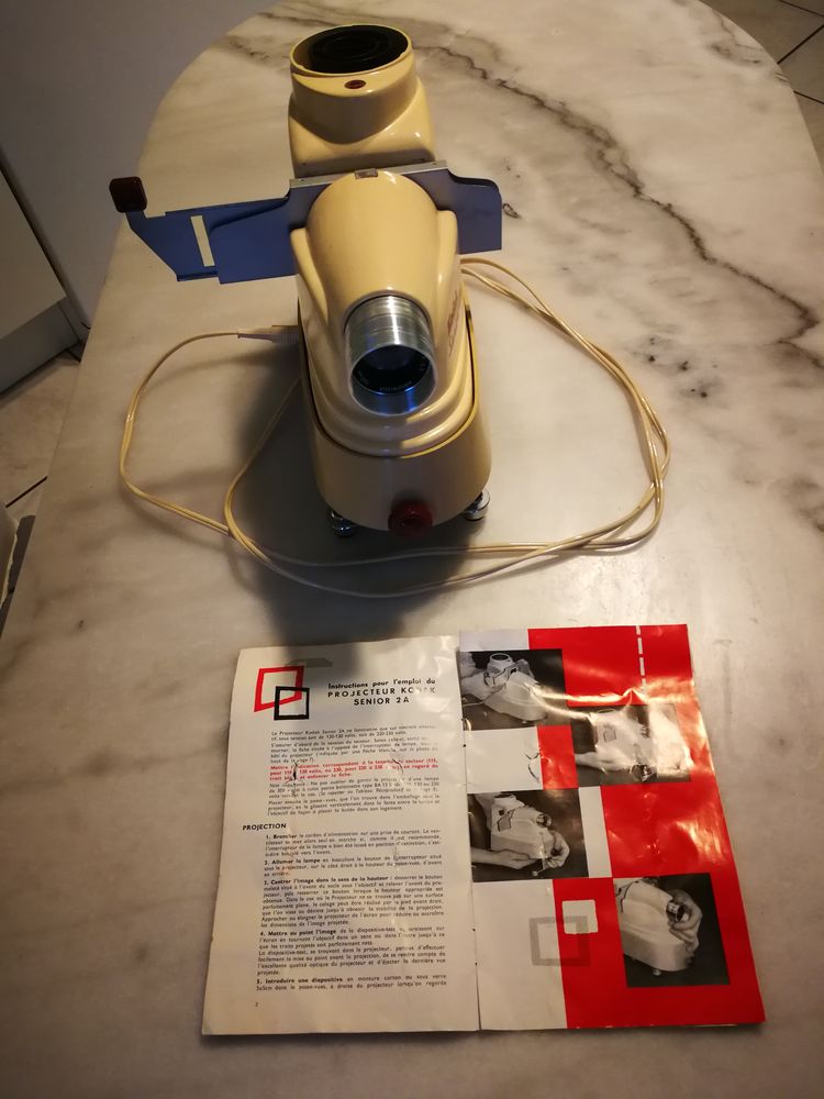 Projecteur diapositives KODAK Senior 2A 65 Vourles (69)