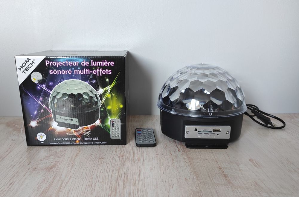 Projecteur de lumi�re sonore multi-effets NEUF 12 Metz (57)