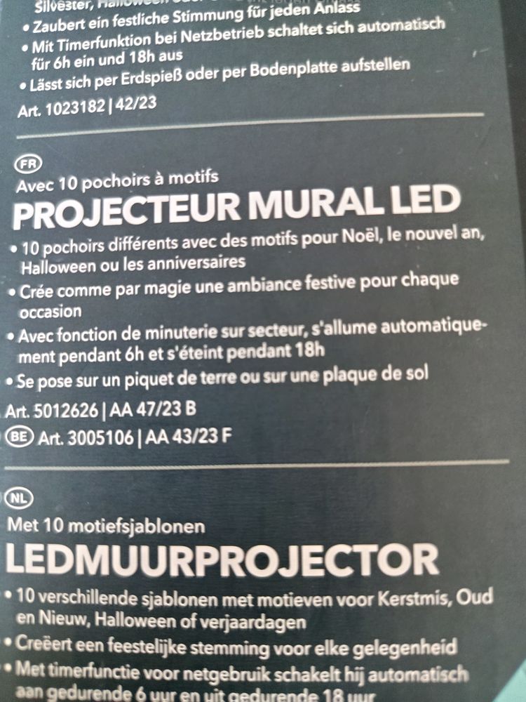 Projecteur mural LED 15 Martillac (33)