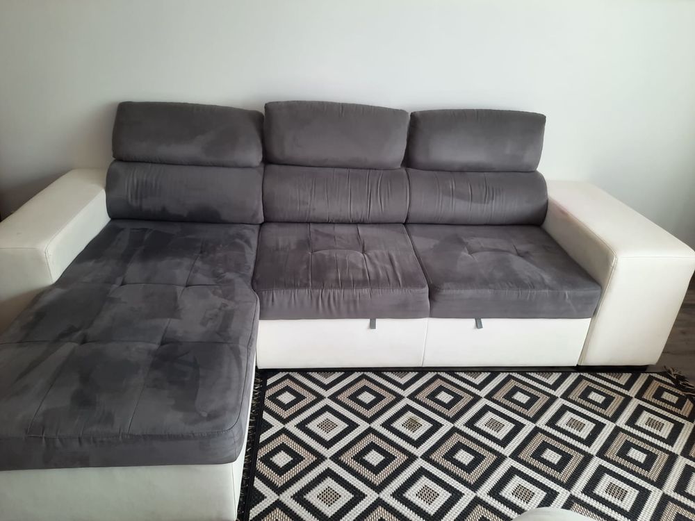 PROMO Canap� gris et blanc 550 Saint-L� (50)