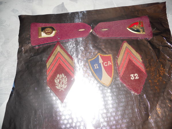 PROPOSE INSIGNES MILITAIRES FFA 1970 0 Beuvry (62)