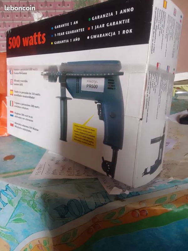 propose perceuse avec forets et rabot 0 Noisy-le-Sec (93)