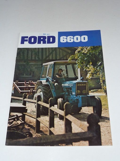 Prospectus d�pliant FORD 6600 1 Marcilly-le-Hayer (10)