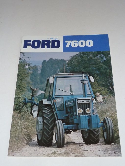 Prospectus d�pliant FORD 7600 1 Marcilly-le-Hayer (10)
