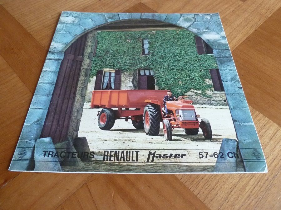Prospectus d�pliant tracteur RENAULT MASTER 1 Marcilly-le-Hayer (10)
