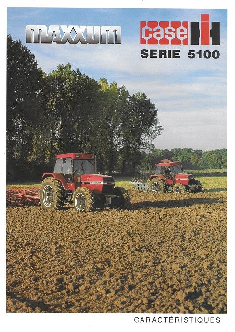 Prospectus d�pliant tracteur CASE IH MAXXUM 1 Marcilly-le-Hayer (10)