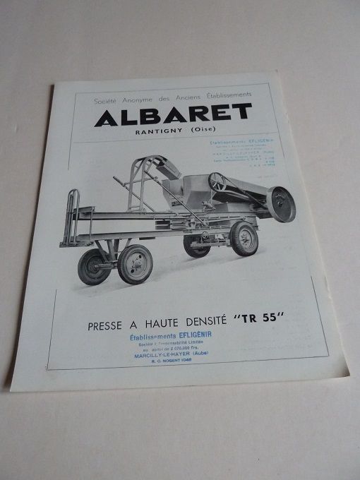 Prospectus documentation de presse ALBARET 26 Marcilly-le-Hayer (10)