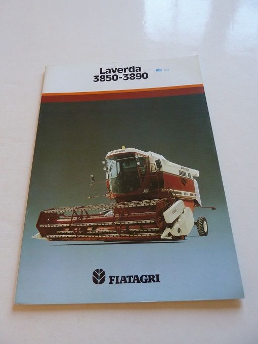 Prospectus moissonneuse batteuse LAVERDA 3850-3890 1 Marcilly-le-Hayer (10)