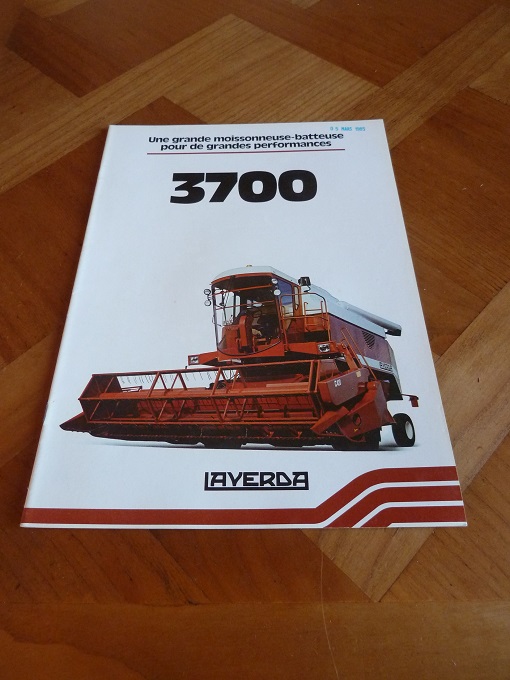 Prospectus moissonneuse batteuse LAVERDA 3700 1 Marcilly-le-Hayer (10)