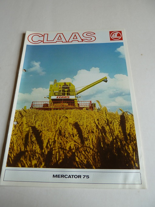 Prospectus moissonneuse CLAAS MERCATOR 75 1 Marcilly-le-Hayer (10)
