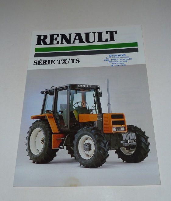 BROCHURE PROSPEKT PROSPECTUS tracteur SOMECA 480 EUR 6,90 - FR