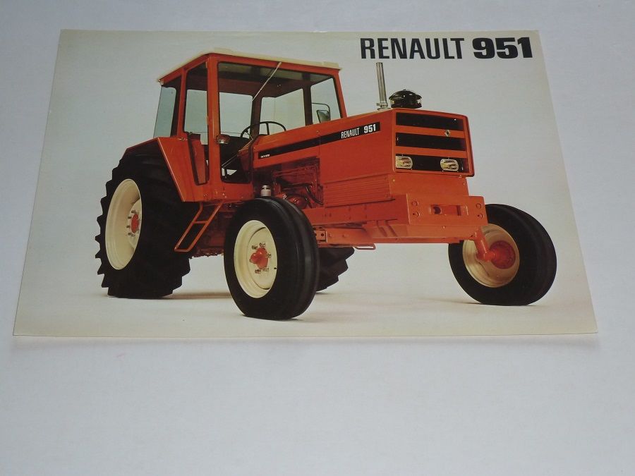 Prospectus tracteur RENAULT 951 1 Marcilly-le-Hayer (10)