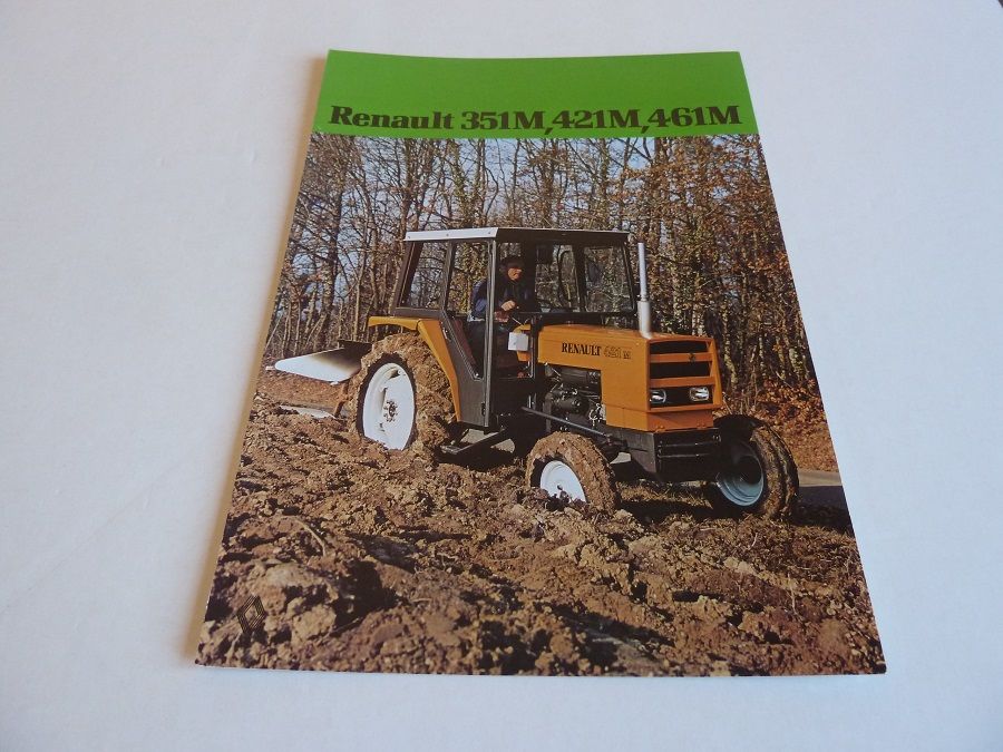 Prospectus tracteur RENAULT 351M-421M-461M 1 Marcilly-le-Hayer (10)