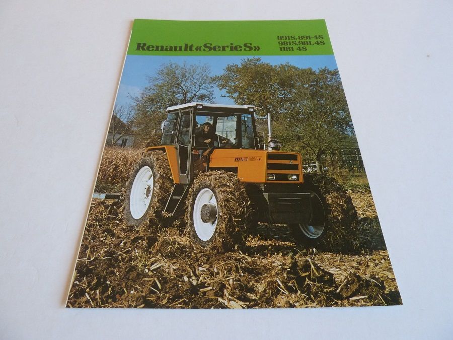 Prospectus tracteur RENAULT S�rie S 891S , 981S , 1181-4S 1 Marcilly-le-Hayer (10)