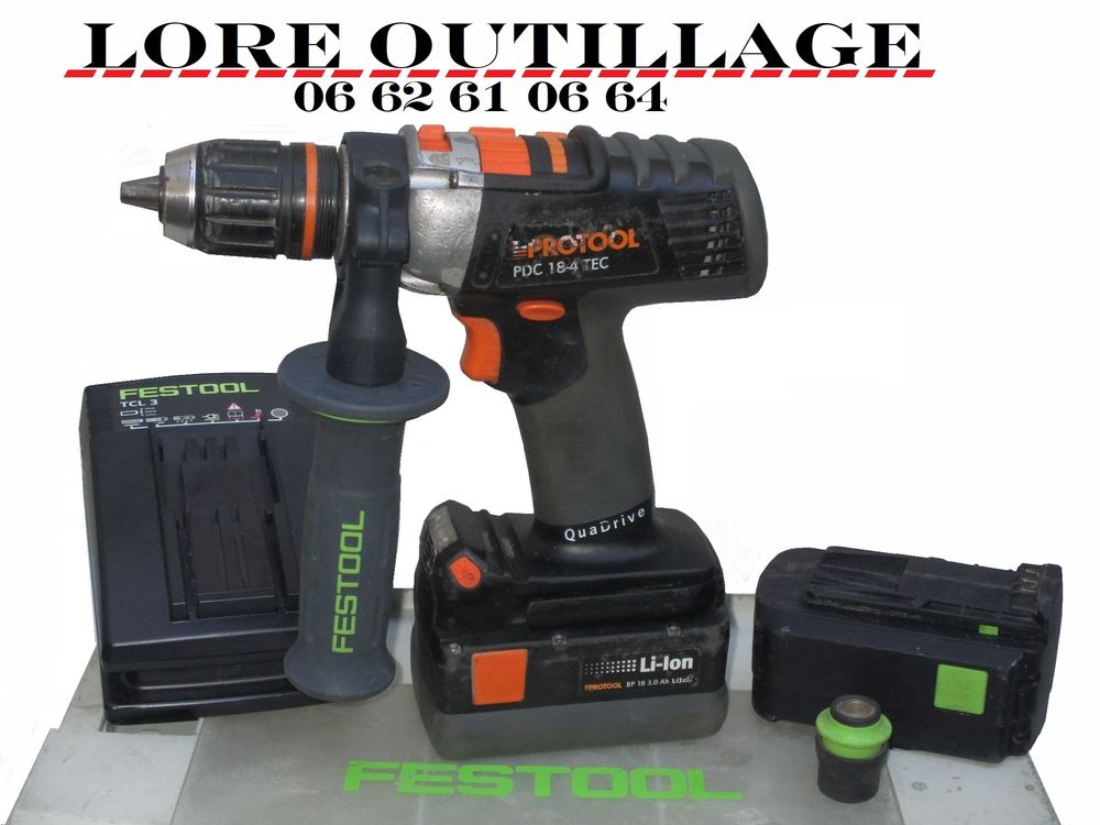 PROTOOL PDC 18-4 TEC - Perceuse - Visseuse 390 Cagnes-sur-Mer (06)