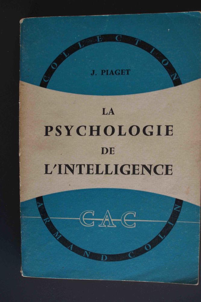 La psychologie de l'intelligence - Jean Piaget, 8 Rennes (35)