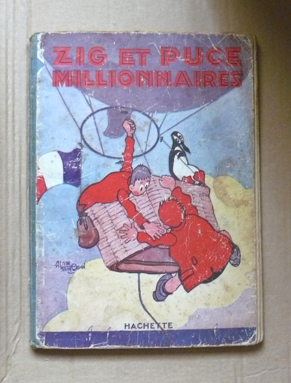 Zig et Puce millionnaires - Saint-Ogan - Hachette - 1929 25 Argenteuil (95)