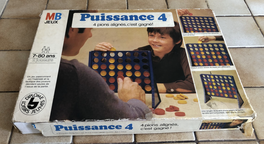 Jeu Puissance 4 vintage 12 Dracy-le-Fort (71)