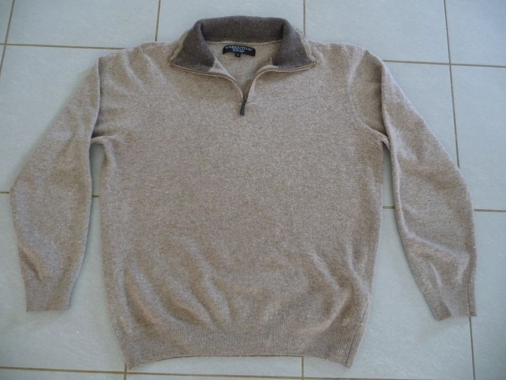 Pull beige taille L marque Armand Thi�ry 35 Celles-sur-Belle (79)