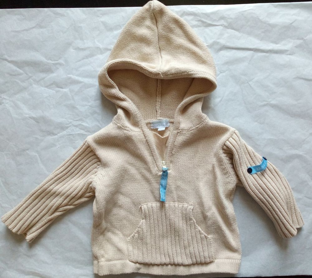 Pull à capuche Beige Kimbaloo 6 mois 4 Marseille 5 (13)
