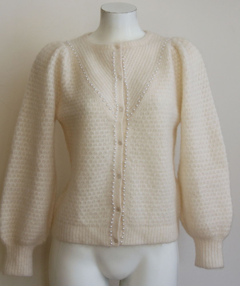 Pull cardigan mohair �cru SEZANE T.S soit 36/38 Fr 80 Issy-les-Moulineaux (92)
