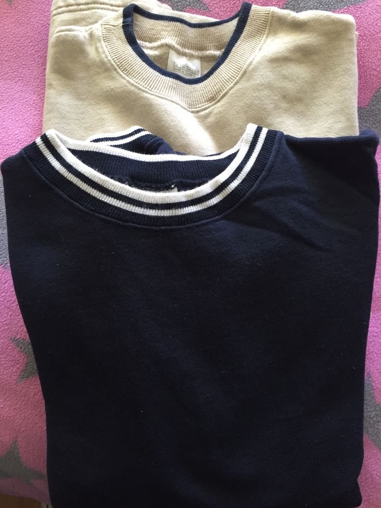 2 PULL CHAUD BEIGE & MARINE  T. 45/48 9 Saint-Genis-Laval (69)