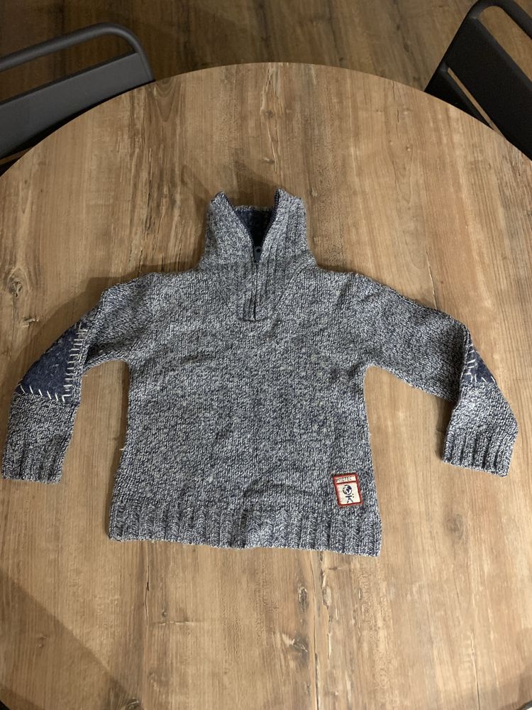 Pull enfant gar�on avec fermeture �clair �� Okaidi �� 4 Saleilles (66)